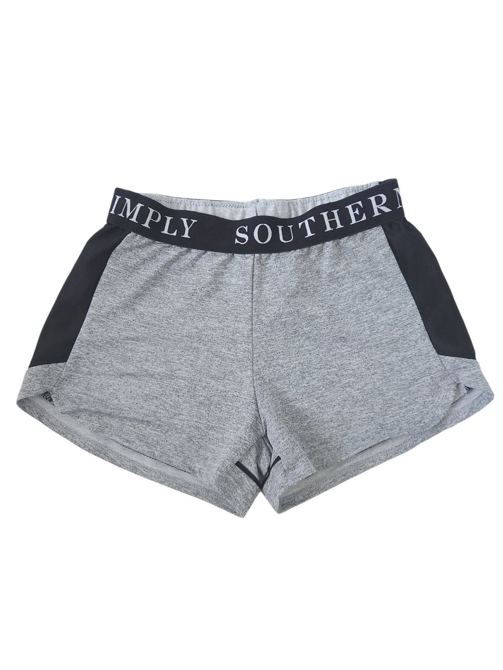 Simply Southern Women’s Gray Active Shorts XS Athletic Activewear